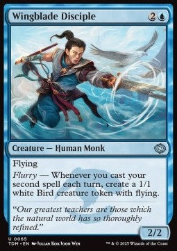 Wingblade Disciple - Tarkir: Dragonstorm (Uncommon) [TDM-65] - JotaCards - Tu Tienda de TCG