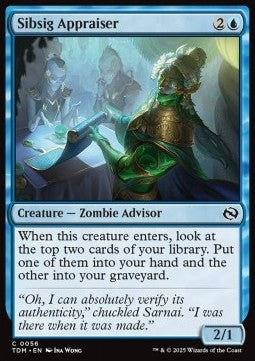 Sibsig Appraiser - Tarkir: Dragonstorm (Common) [TDM-56] - JotaCards - Tu Tienda de TCG