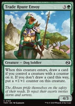 Trade Route Envoy - Tarkir: Dragonstorm (Common) [TDM-163] - JotaCards - Tu Tienda de TCG