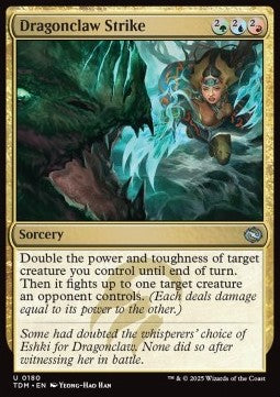 Dragonclaw Strike - Tarkir: Dragonstorm (Uncommon) [TDM-180] - JotaCards - Tu Tienda de TCG