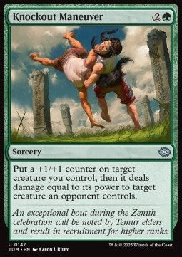 Knockout Maneuver - Tarkir: Dragonstorm (Uncommon) [TDM-147] - JotaCards - Tu Tienda de TCG