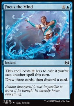 Focus the Mind - Tarkir: Dragonstorm (Common) [TDM-45] - JotaCards - Tu Tienda de TCG