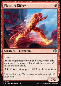 Fleeting Effigy - Tarkir: Dragonstorm (Uncommon) [TDM-108] - JotaCards - Tu Tienda de TCG