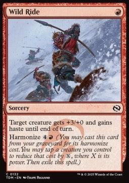 Wild Ride - Tarkir: Dragonstorm (Common) [TDM-132] - JotaCards - Tu Tienda de TCG