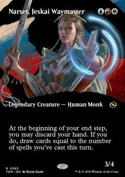 Narset, Jeskai Waymaster (V.1) - Tarkir: Dragonstorm: Extras (Rare) [XTDM-365] - JotaCards - Tu Tienda de TCG