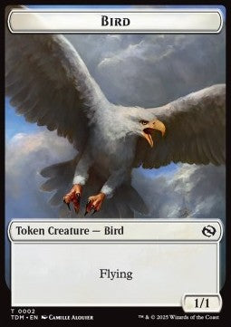 Bird Token (W 1/1) // Thopter Token (A 1/1) - Tarkir: Dragonstorm: Tokens (Token) [TTDM-CT 2/33] - JotaCards - Tu Tienda de TCG