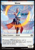 Monk Token (W 1/1 Prowess) // Elemental Token (UR 4/4) - Tarkir: Dragonstorm: Tokens (Token) [TTDM-CT 3/27] - JotaCards - Tu Tienda de TCG