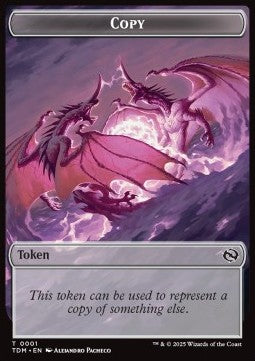 Copy Token // Karox Bladewing Token (R 4/4) - Tarkir: Dragonstorm: Tokens (Token) [TTDM-CT 1/19] - JotaCards - Tu Tienda de TCG