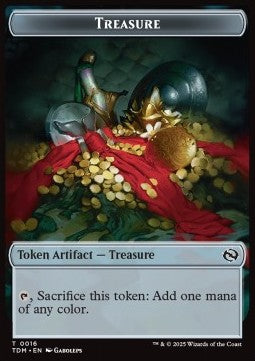 Treasure Token // Spirit Token (W 1/1) - Tarkir: Dragonstorm: Tokens (Token) [TTDM-CT 16/6] - JotaCards - Tu Tienda de TCG