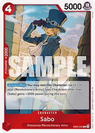 Sabo (EB02-002) - Anime 25th Collection (Rare) [EB02-002] - JotaCards - Tu Tienda de TCG