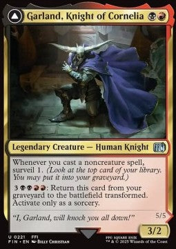 Garland, Knight of Cornelia // Chaos, the Endless - Magic: The Gathering - FINAL FANTASY (Uncommon) [FIN-221] - JotaCards - Tu Tienda de TCG