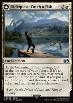 Sidequest: Catch a Fish // Cooking Campsite - Magic: The Gathering - FINAL FANTASY (Uncommon) [FIN-31] - JotaCards - Tu Tienda de TCG