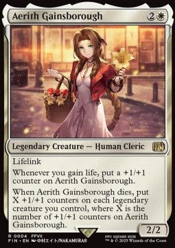 Aerith Gainsborough - Magic: The Gathering - FINAL FANTASY (Rare) [FIN-4] - JotaCards - Tu Tienda de TCG