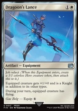 Dragoon's Lance - Magic: The Gathering - FINAL FANTASY (Uncommon) [FIN-17] - JotaCards - Tu Tienda de TCG