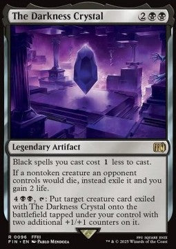 The Darkness Crystal - Magic: The Gathering - FINAL FANTASY (Rare) [FIN-96] - JotaCards - Tu Tienda de TCG