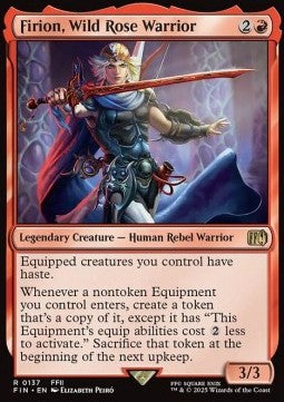 Firion, Wild Rose Warrior - Magic: The Gathering - FINAL FANTASY (Rare) [FIN-137] - JotaCards - Tu Tienda de TCG