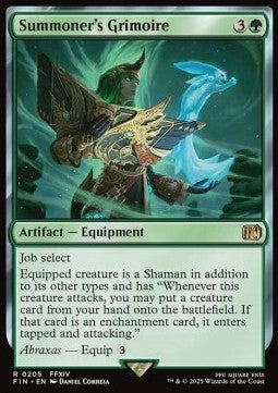 Summoner's Grimoire - Magic: The Gathering - FINAL FANTASY (Rare) [FIN-205] - JotaCards - Tu Tienda de TCG
