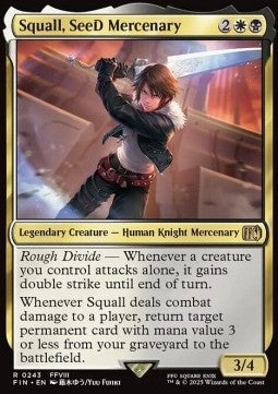 Squall, SeeD Mercenary - Magic: The Gathering - FINAL FANTASY (Rare) [FIN-243] - JotaCards - Tu Tienda de TCG