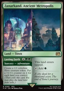Zanarkand, Ancient Metropolis // Lasting Fayth - Magic: The Gathering - FINAL FANTASY (Rare) [FIN-293] - JotaCards - Tu Tienda de TCG