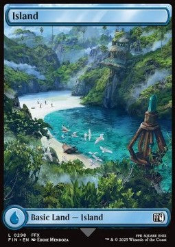 Island (V.2) - Magic: The Gathering - FINAL FANTASY (Land) [FIN-298] - JotaCards - Tu Tienda de TCG