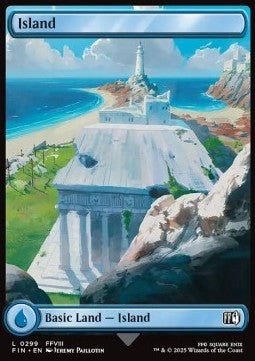 Island (V.3) - Magic: The Gathering - FINAL FANTASY (Land) [FIN-299] - JotaCards - Tu Tienda de TCG