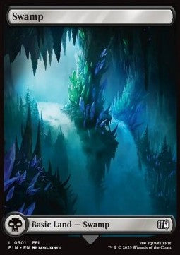 Swamp (V.2) - Magic: The Gathering - FINAL FANTASY (Land) [FIN-301] - JotaCards - Tu Tienda de TCG