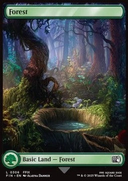 Forest (V.1) - Magic: The Gathering - FINAL FANTASY (Land) [FIN-306] - JotaCards - Tu Tienda de TCG
