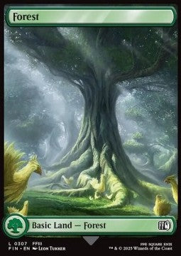 Forest (V.2) - Magic: The Gathering - FINAL FANTASY (Land) [FIN-307] - JotaCards - Tu Tienda de TCG