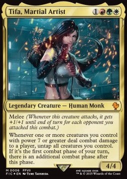 Tifa, Martial Artist - Commander: Magic: The Gathering - FINAL FANTASY (Mythic) [FIC-6] - JotaCards - Tu Tienda de TCG