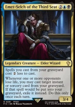 Emet-Selch of the Third Seat - Commander: Magic: The Gathering - FINAL FANTASY (Rare) [FIC-81] - JotaCards - Tu Tienda de TCG