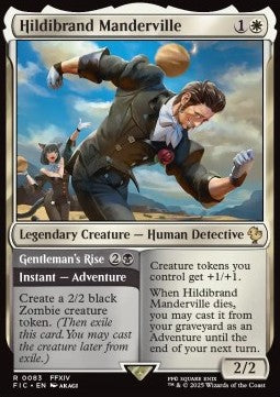 Hildibrand Manderville // Gentleman's Rise - Commander: Magic: The Gathering - FINAL FANTASY (Rare) [FIC-83] - JotaCards - Tu Tienda de TCG