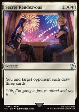 Secret Rendezvous - Commander: Magic: The Gathering - FINAL FANTASY (Uncommon) [FIC-253] - JotaCards - Tu Tienda de TCG