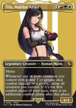 Tifa, Martial Artist (V.2) - Commander: FINAL FANTASY: Extras (Mythic) [XFIC-206]