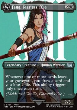 Fang, Fearless l'Cie // Ragnarok, Divine Deliverance (V.1) - Magic: The Gathering - FINAL FANTASY: Extras (Uncommon) [XFIN-381] - JotaCards - Tu Tienda de TCG
