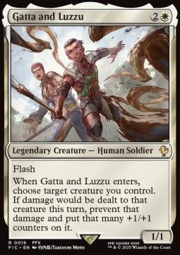 Gatta and Luzzu - Commander: Magic: The Gathering - FINAL FANTASY (Rare) [FIC-19] - JotaCards - Tu Tienda de TCG