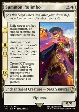 Summon: Yojimbo - Commander: Magic: The Gathering - FINAL FANTASY (Rare) [FIC-28] - JotaCards - Tu Tienda de TCG