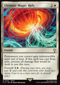 Ultimate Magic: Holy - Commander: Magic: The Gathering - FINAL FANTASY (Rare) [FIC-32] - JotaCards - Tu Tienda de TCG