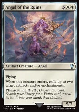 Angel of the Ruins - Commander: Magic: The Gathering - FINAL FANTASY (Uncommon) [FIC-229] - JotaCards - Tu Tienda de TCG
