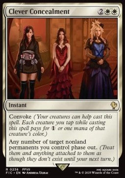 Clever Concealment - Commander: Magic: The Gathering - FINAL FANTASY (Rare) [FIC-236] - JotaCards - Tu Tienda de TCG