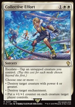 Collective Effort - Commander: Magic: The Gathering - FINAL FANTASY (Rare) [FIC-237] - JotaCards - Tu Tienda de TCG