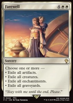 Farewell - Commander: Magic: The Gathering - FINAL FANTASY (Rare) [FIC-242] - JotaCards - Tu Tienda de TCG