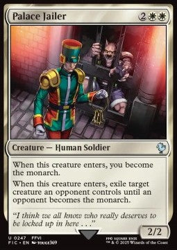Palace Jailer - Commander: Magic: The Gathering - FINAL FANTASY (Uncommon) [FIC-247] - JotaCards - Tu Tienda de TCG