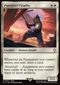 Puresteel Paladin - Commander: Magic: The Gathering - FINAL FANTASY (Rare) [FIC-250] - JotaCards - Tu Tienda de TCG