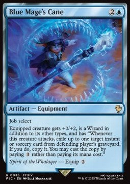 Blue Mage's Cane - Commander: Magic: The Gathering - FINAL FANTASY (Rare) [FIC-35] - JotaCards - Tu Tienda de TCG