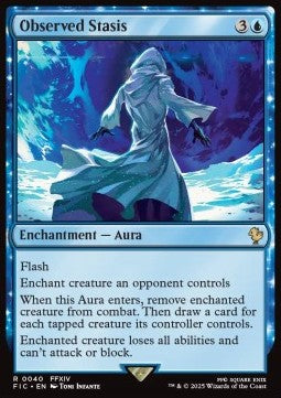 Observed Stasis - Commander: Magic: The Gathering - FINAL FANTASY (Rare) [FIC-40] - JotaCards - Tu Tienda de TCG