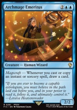 Archmage Emeritus - Commander: Magic: The Gathering - FINAL FANTASY (Rare) [FIC-261] - JotaCards - Tu Tienda de TCG
