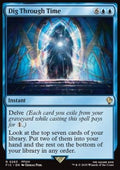 Dig Through Time - Commander: Magic: The Gathering - FINAL FANTASY (Rare) [FIC-263] - JotaCards - Tu Tienda de TCG