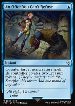 An Offer You Can't Refuse - Commander: Magic: The Gathering - FINAL FANTASY (Uncommon) [FIC-267] - JotaCards - Tu Tienda de TCG