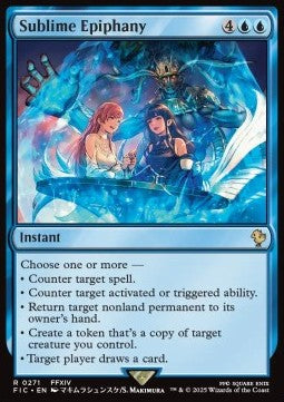 Sublime Epiphany - Commander: Magic: The Gathering - FINAL FANTASY (Rare) [FIC-271] - JotaCards - Tu Tienda de TCG