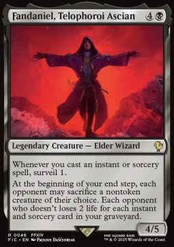 Fandaniel, Telophoroi Ascian - Commander: Magic: The Gathering - FINAL FANTASY (Rare) [FIC-46] - JotaCards - Tu Tienda de TCG